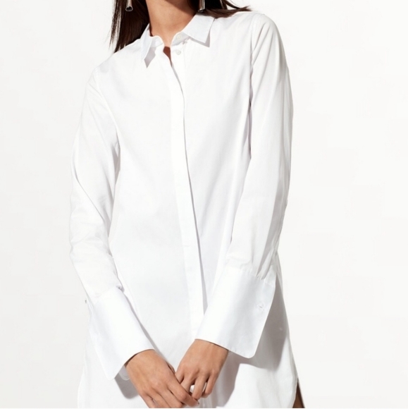Aritzia Babaton white button down shirt dress - Picture 11 of 11